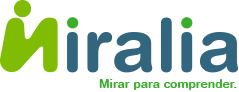 Logo Miralia, consultora sociológica